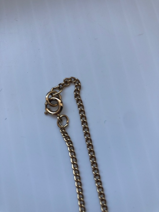 Sarah Coventry long gold tone tassel necklace - Picture 6 of 6